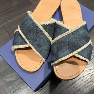 Stuart Weitzmam Edgeout Sandals - 9.5